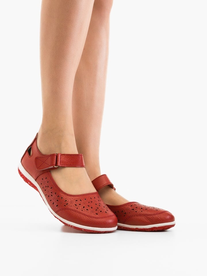 Pantofi Casual Fayvel Rosii