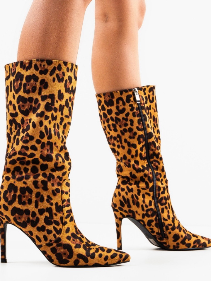 Cizme dama Kiefer Animal Print
