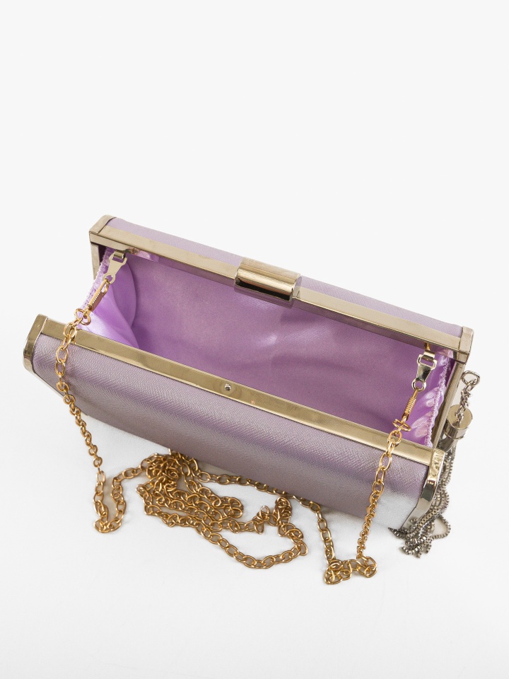 Geanta plic Jamna Argintii