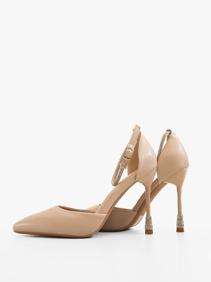 Pantofi cu toc Yanu Argintii