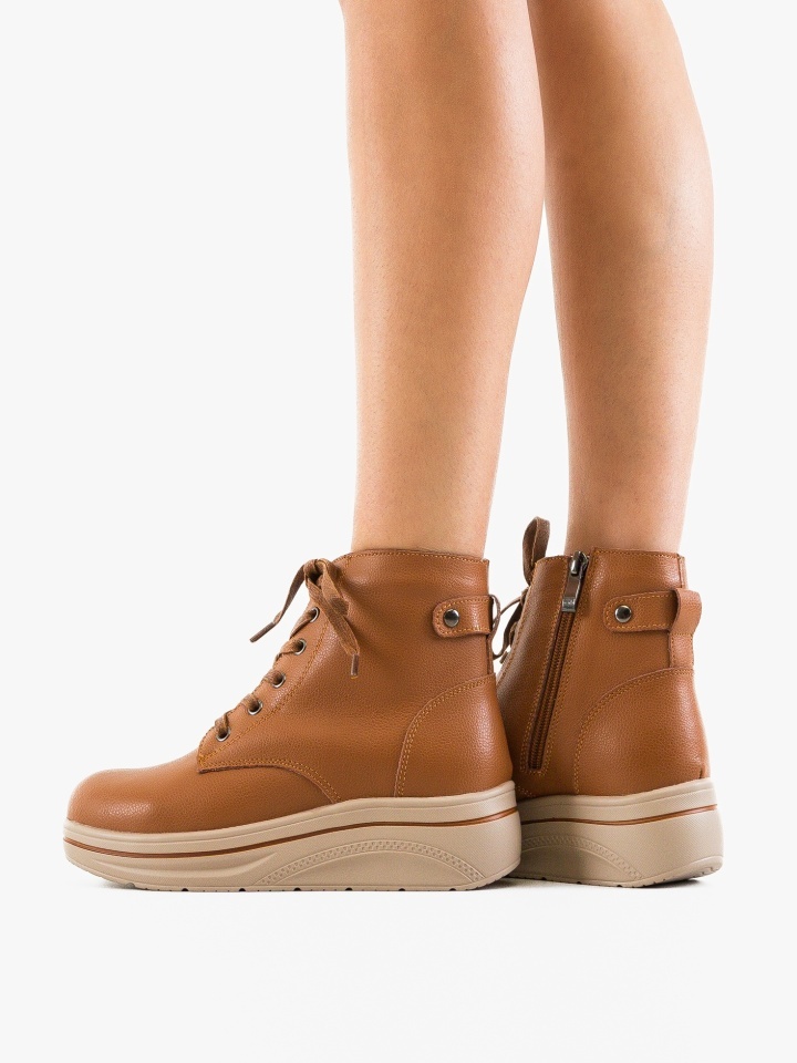 Pantofi Casual Lakiob Camel 2