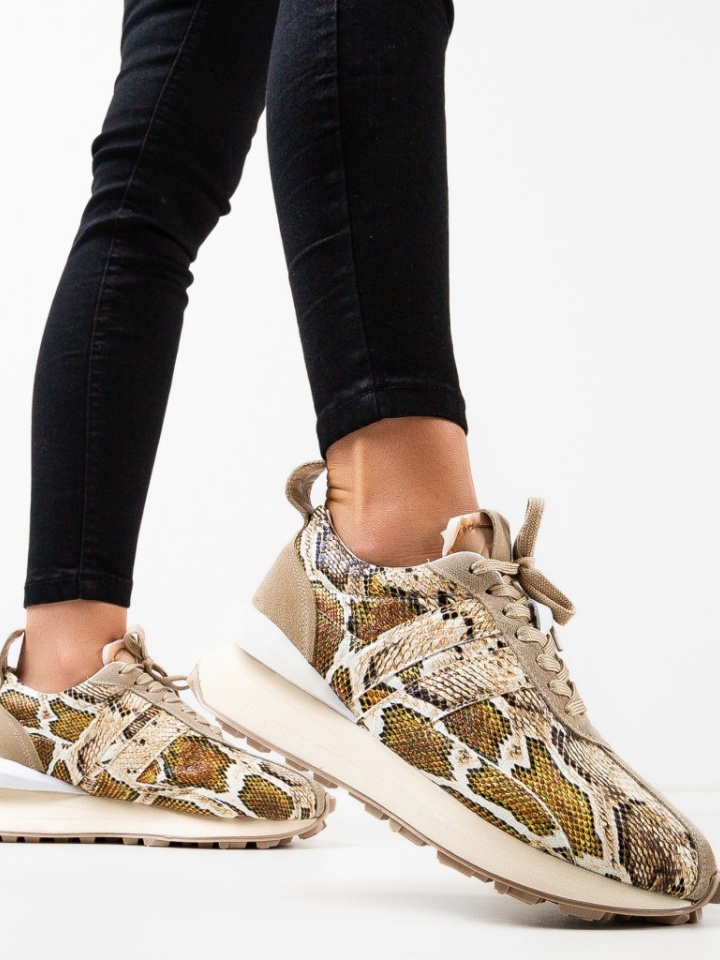 Sneakers dama Jaslene Bej