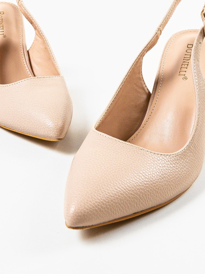 Pantofi cu toc Soka Albastrii