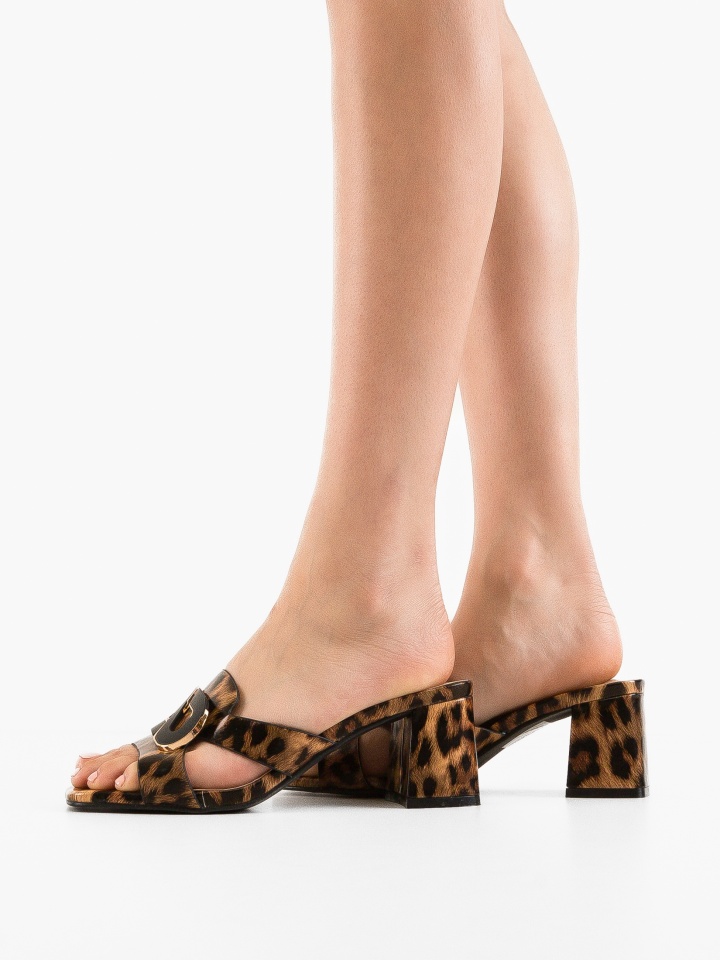 Saboti dama Soray Animal Print