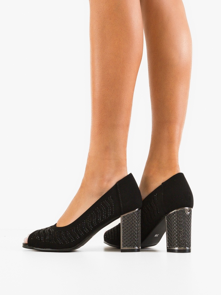 Pantofi dama Delore Negri