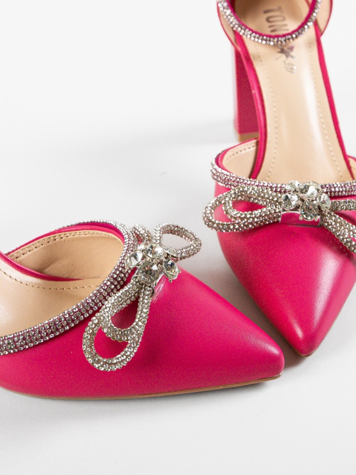 Pantofi cu toc Lester Bej 2