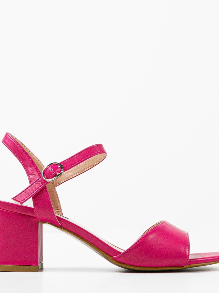 Sandale cu toc Jelisaveta Negre