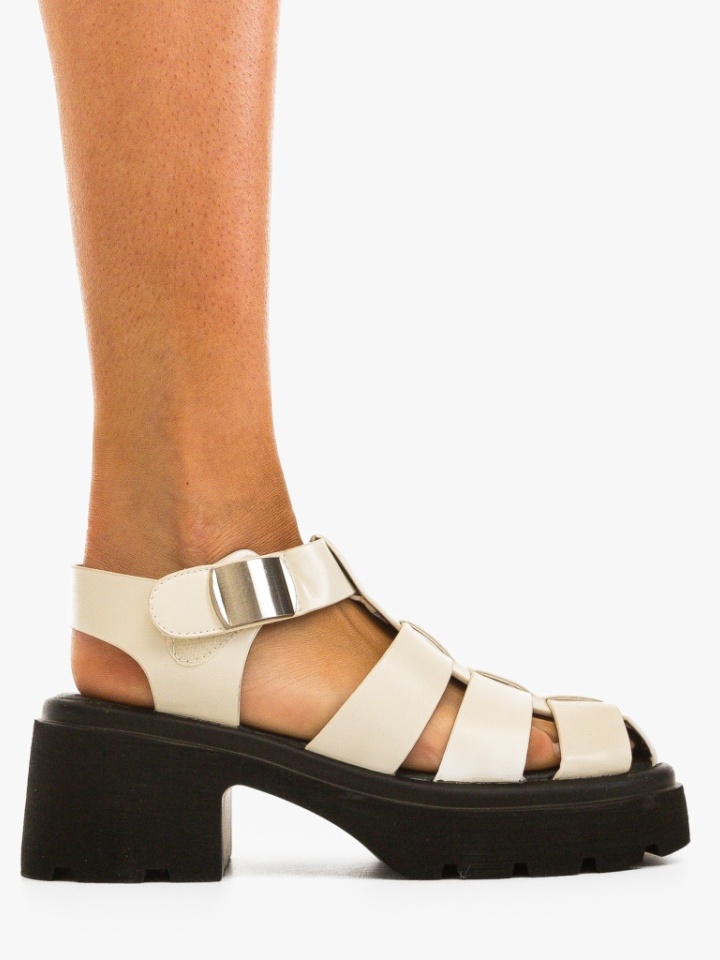 Sandale cu toc Carisi Negre 2