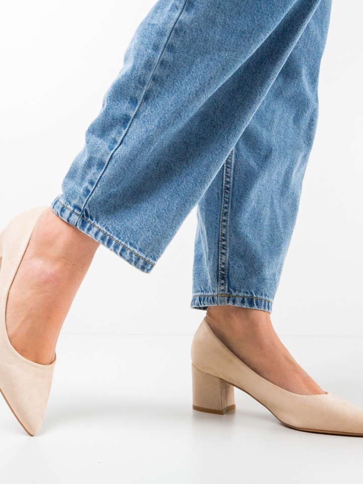 Pantofi Toplakma Bej