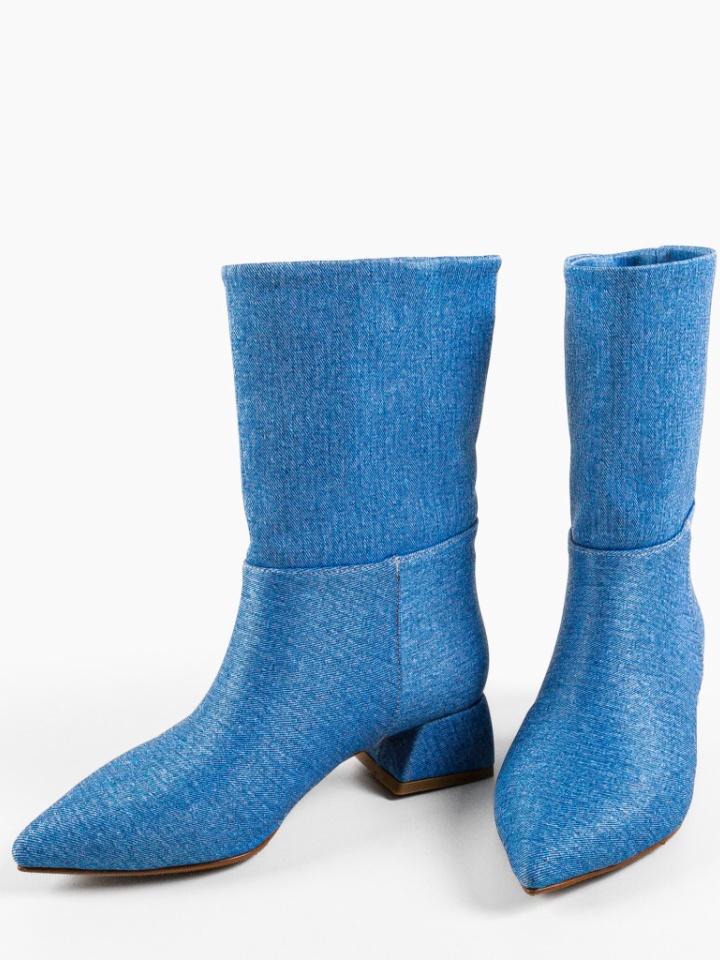 Botine dama Reana Albastre