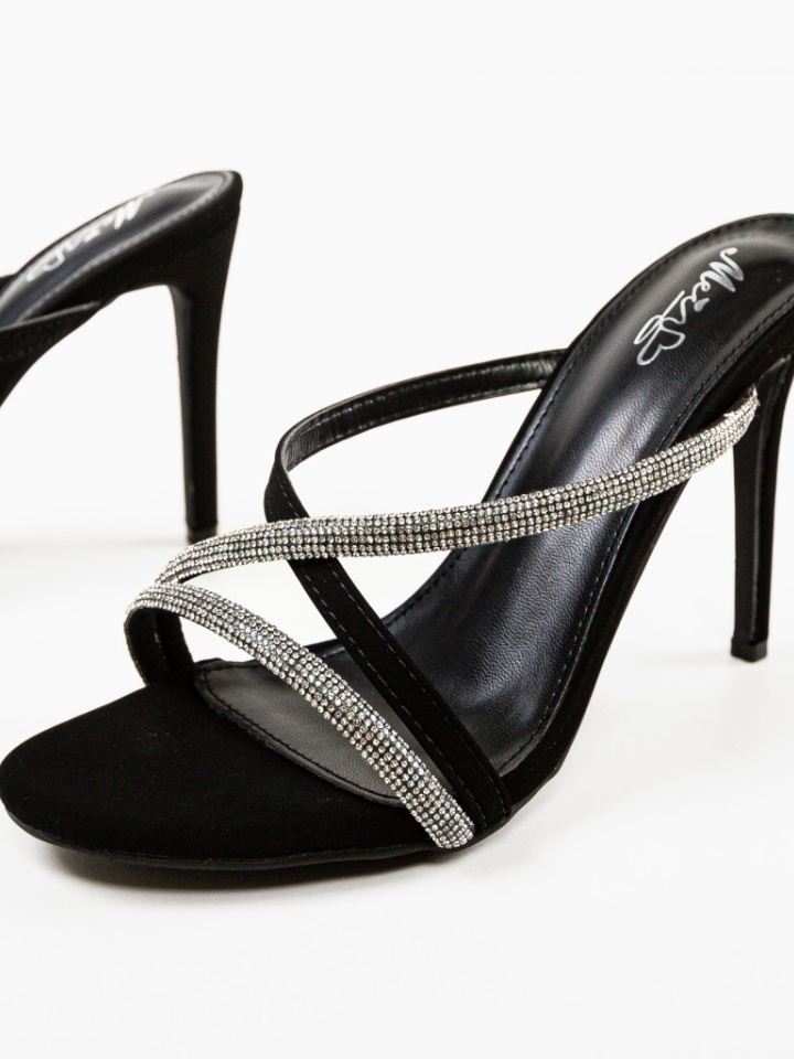 Saboti cu toc Ruypa Negri