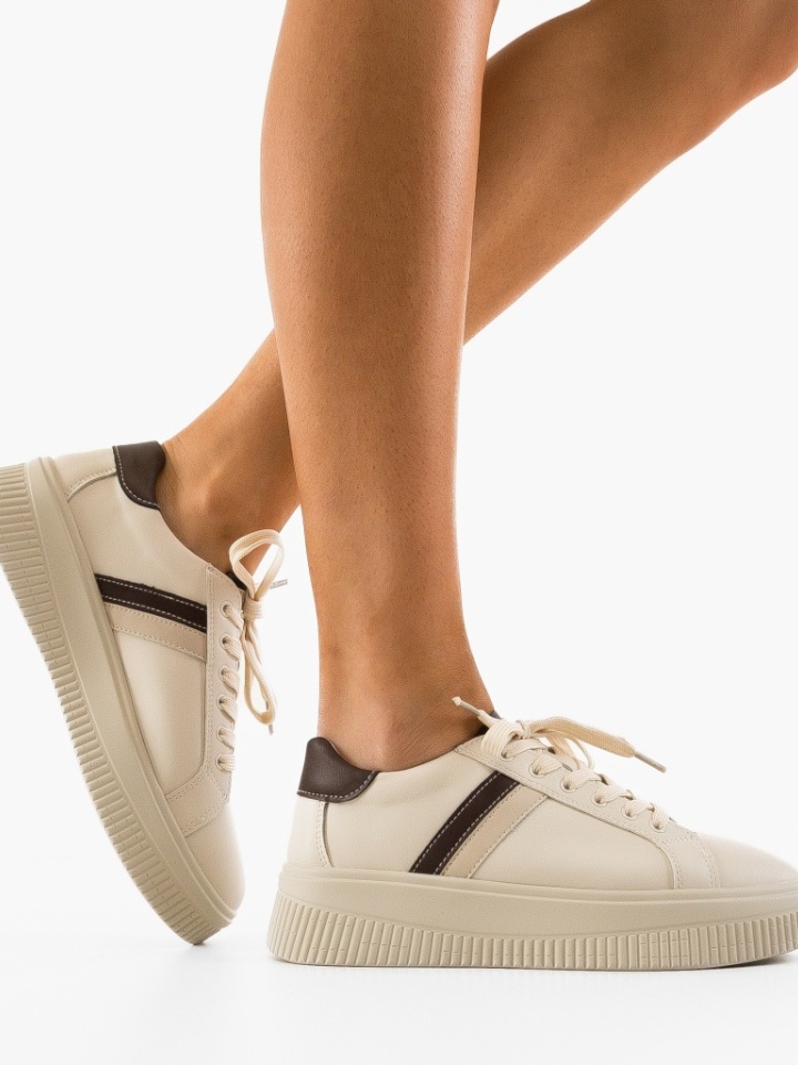 Sneakers dama Wansa Bej 2