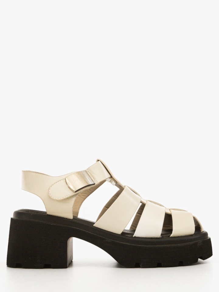 Sandale cu toc Carisi Negre 2