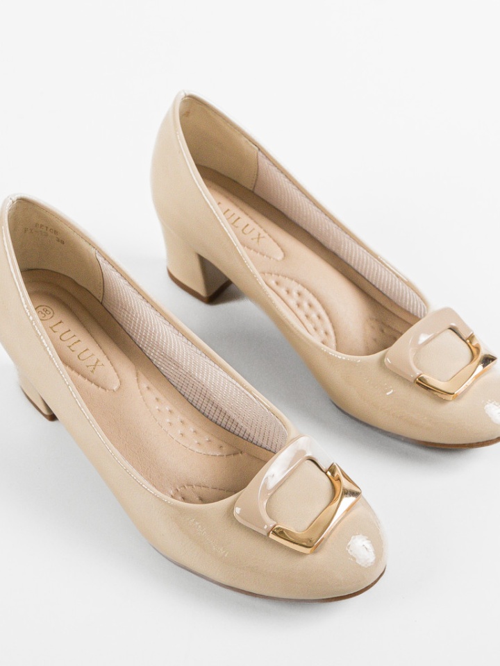 Pantofi dama Collier Bej