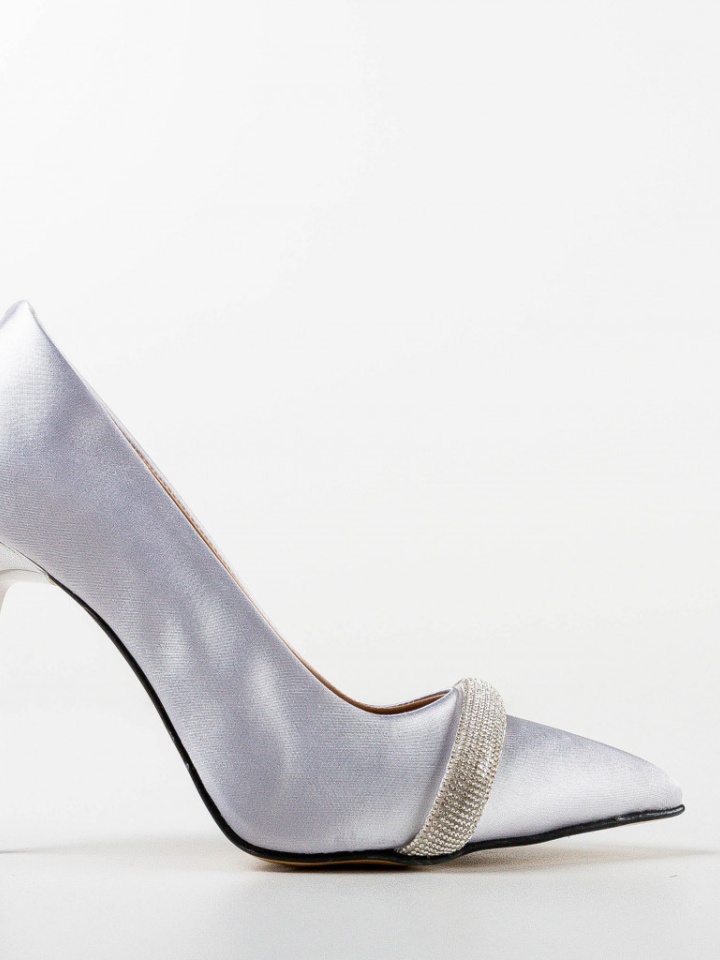 Pantofi Tareg Argintii