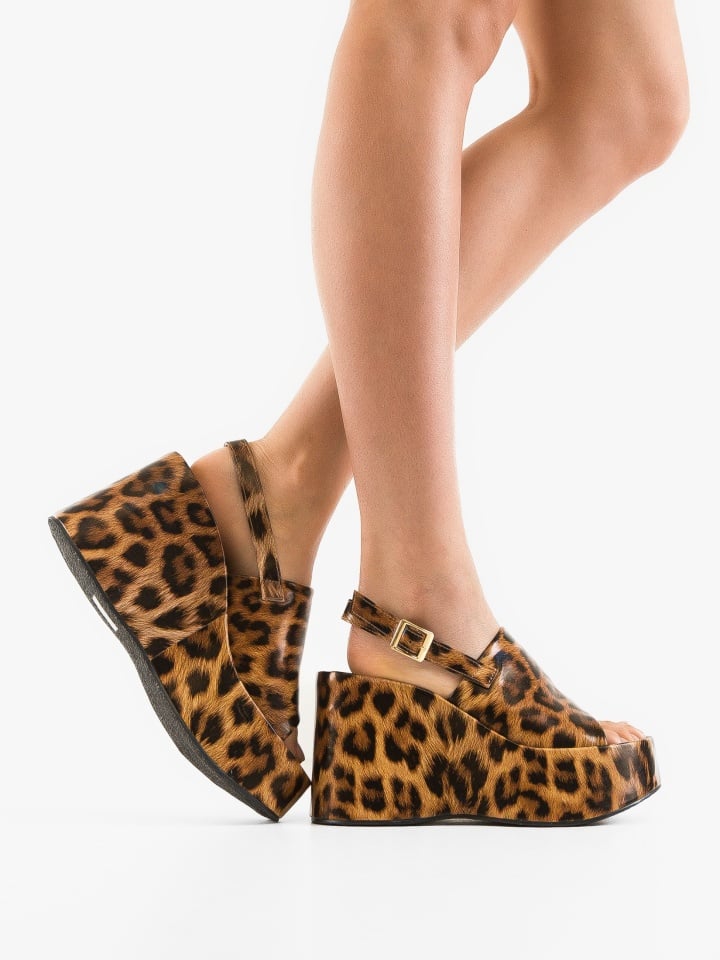 Platforme dama Haydn Animal Print