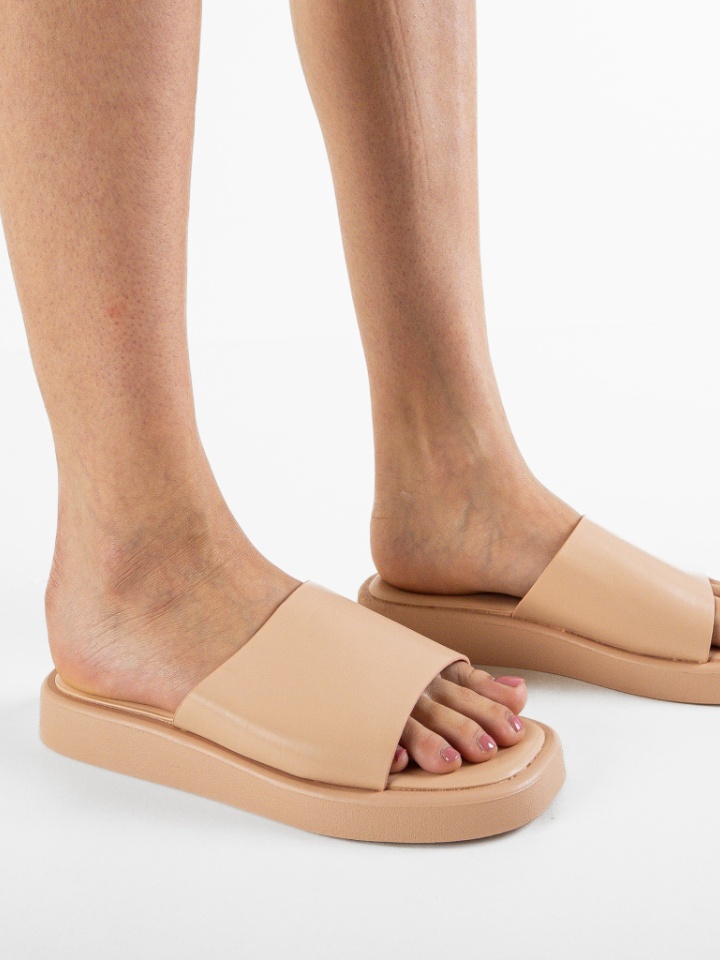 Papuci dama Joia Nude