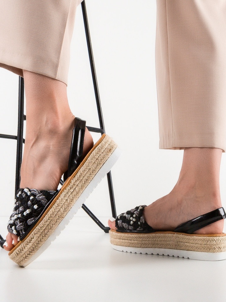 Sandale dama Lash Negre