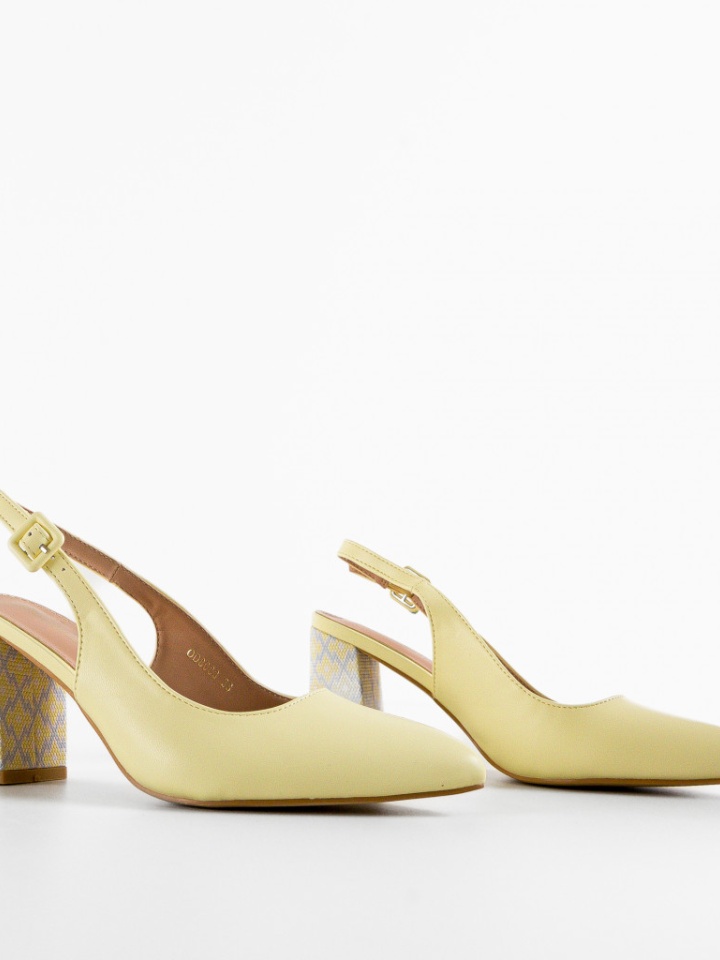 Pantofi dama Rafda Galbeni