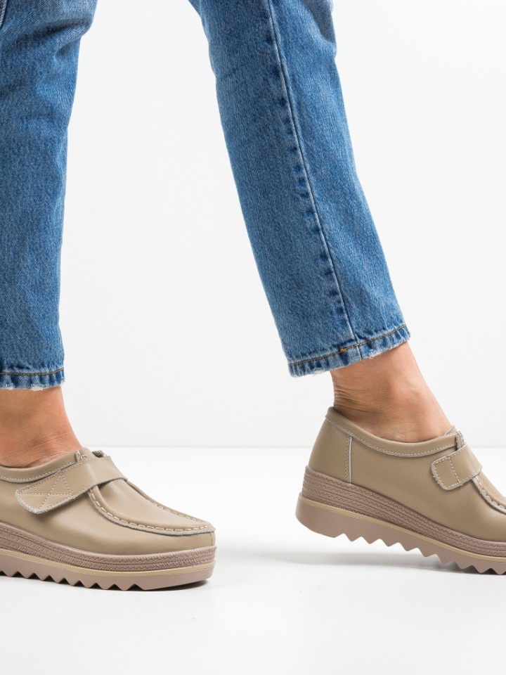 Pantofi Casual Straif Bej 2