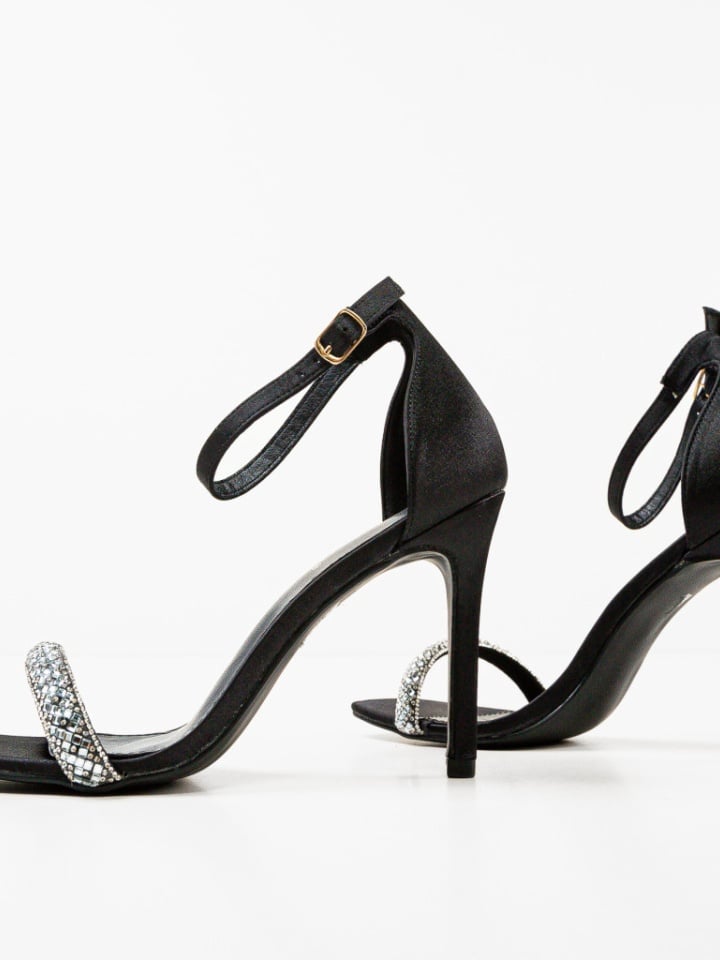 Sandale cu toc Eteset Roz