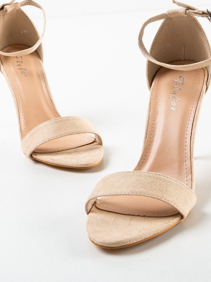 Sandale cu toc Arle Negre