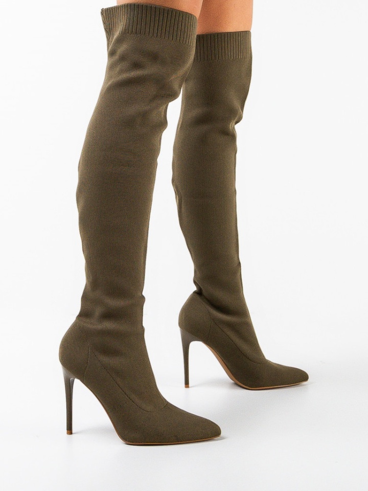 Cizme dama Olenyt Khaki