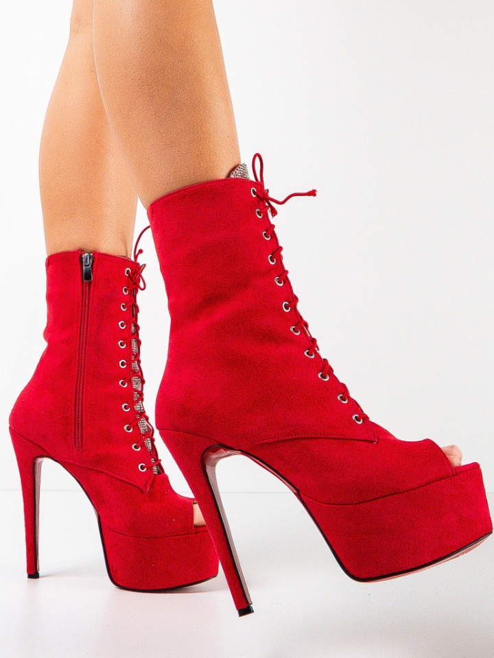 Botine dama Ryder Rosii 2