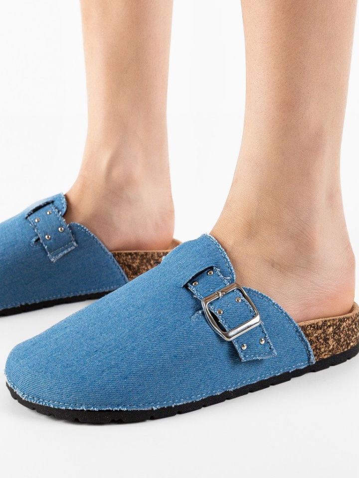 Papuci dama Neckar Albastri