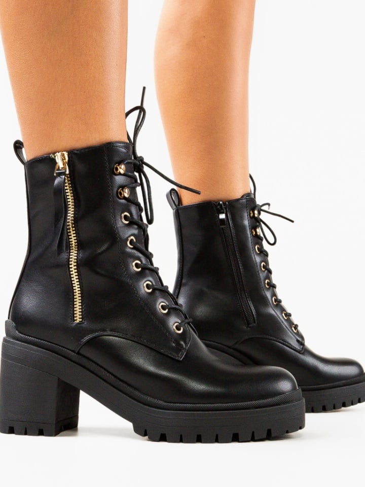 Botine dama Rita Negre