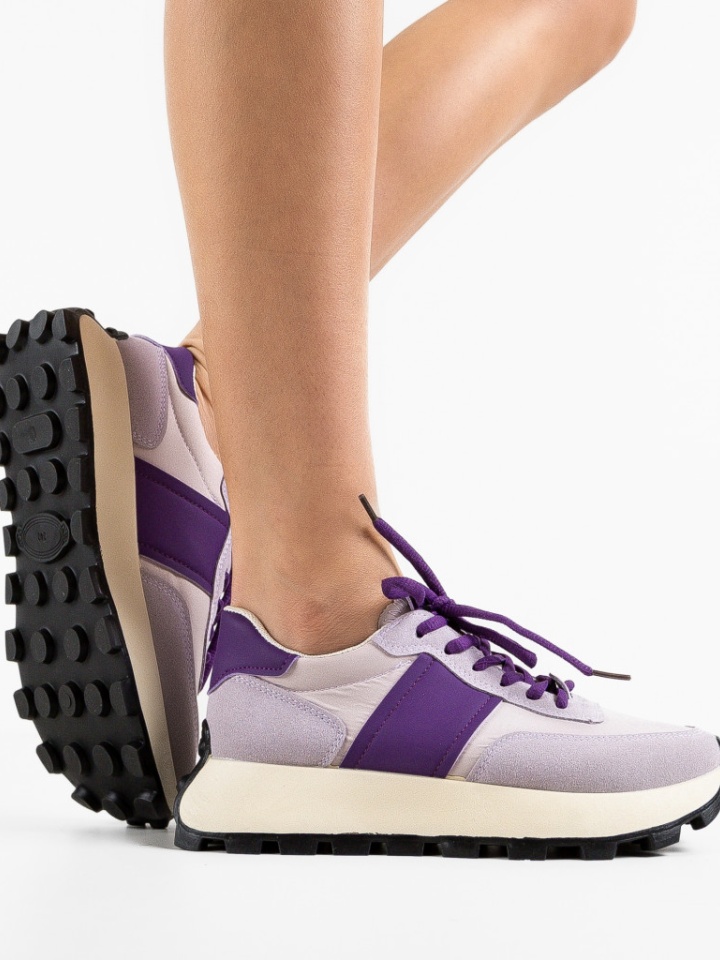 Sneakers dama Feytong Bej