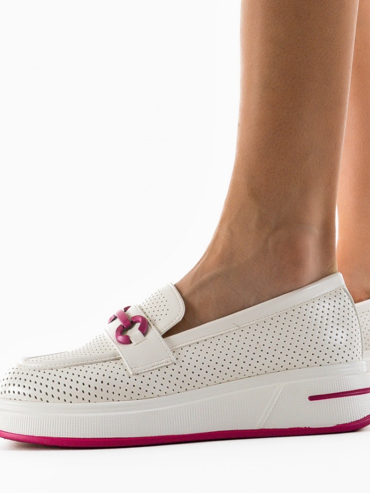 Pantofi Casual Mirrey Albi