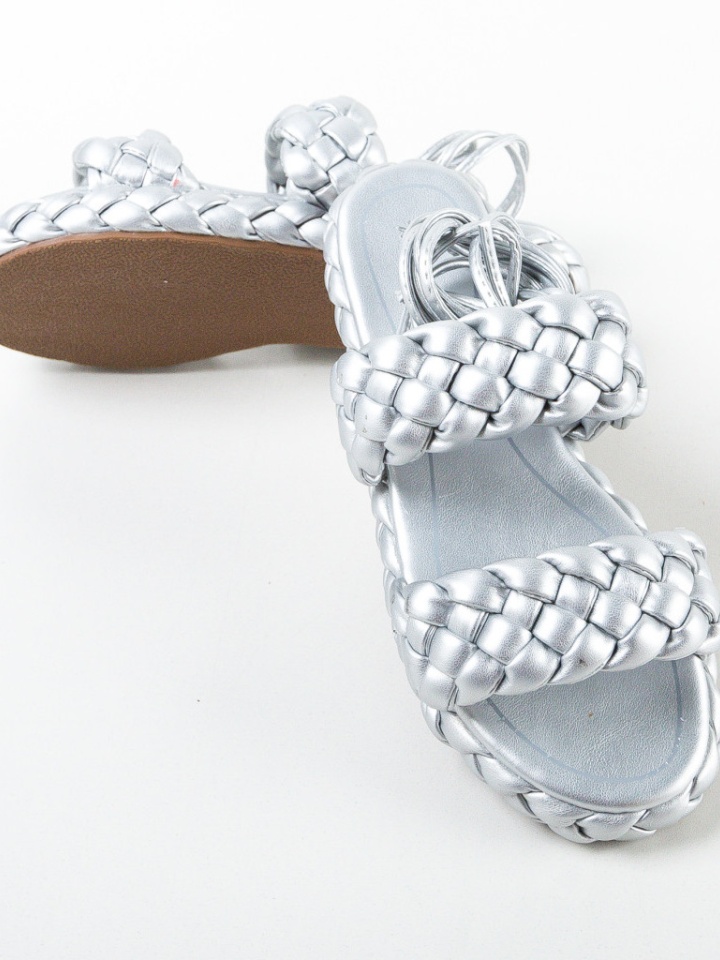 Sandale dama Loyt Argintii