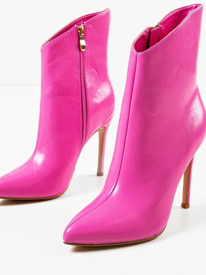 Botine dama Nate Fuchsia