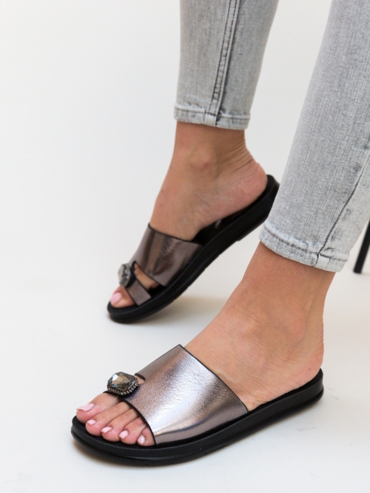 Papuci Blade Argintii