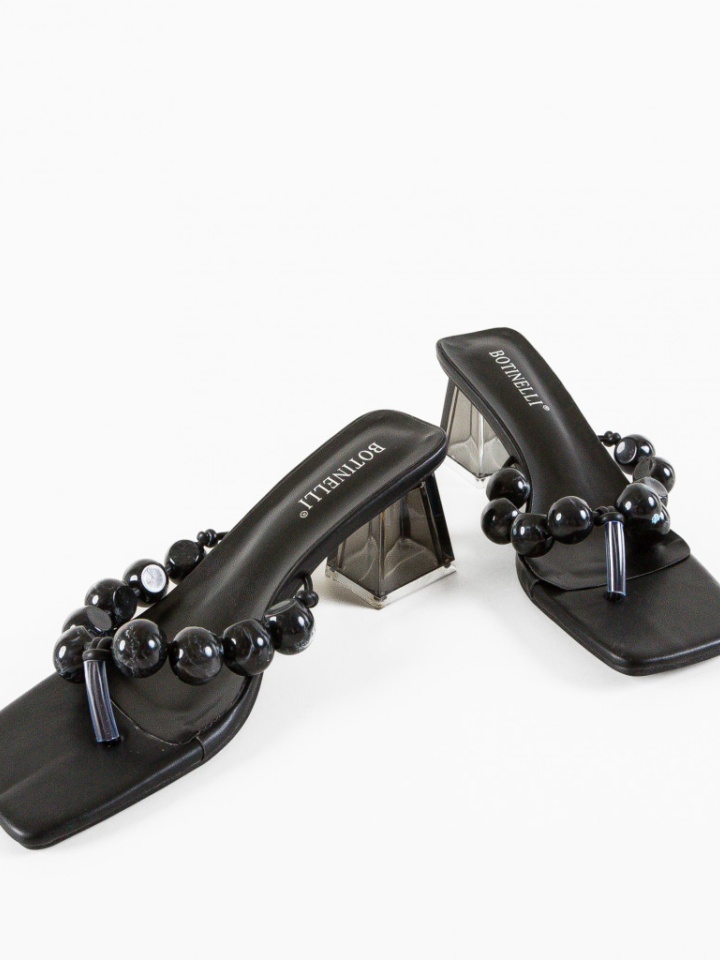 Saboti cu toc Champ Roz