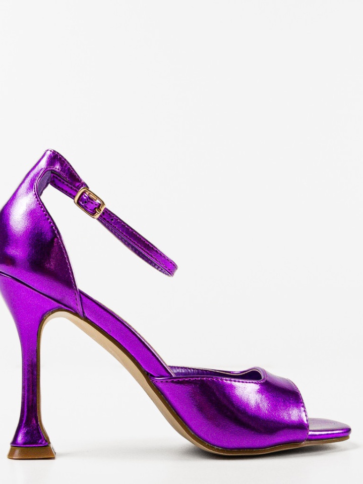 Sandale cu toc Honeyman Negre