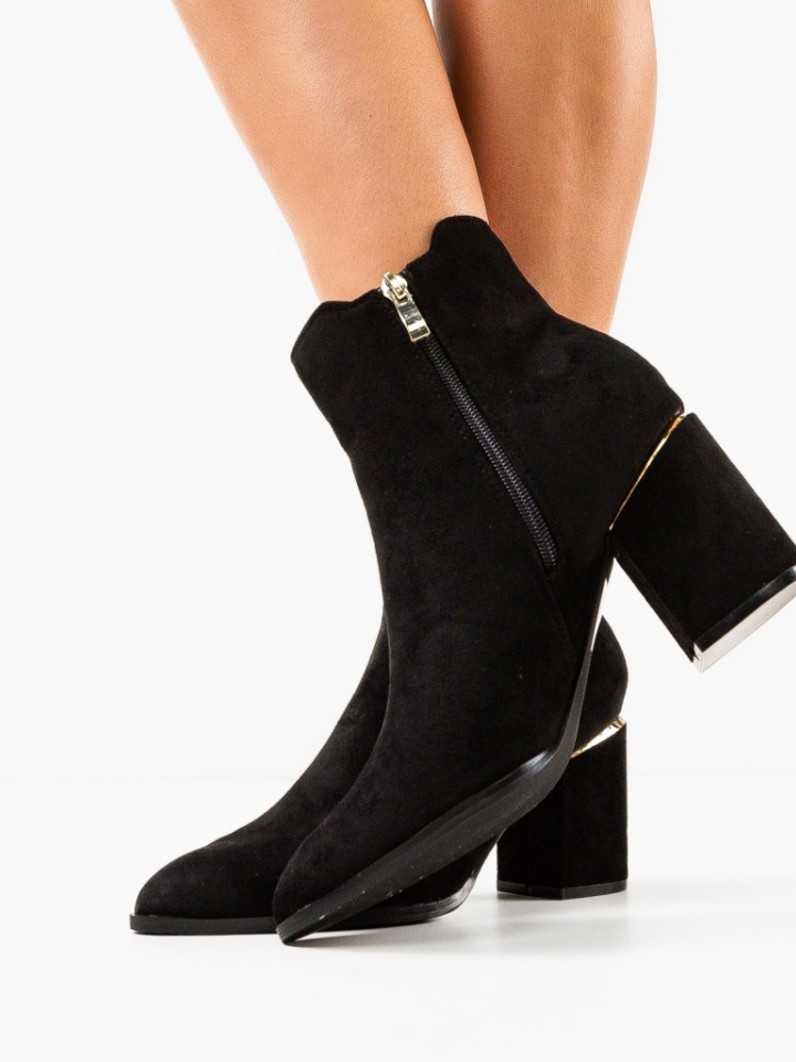 Botine dama Sharkbay Negre