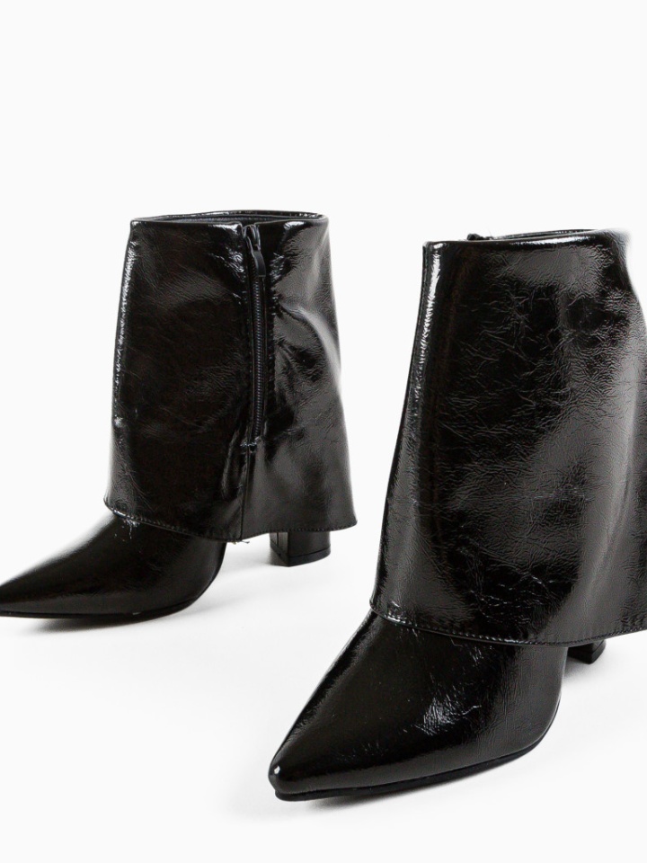 Botine dama Keele Negre