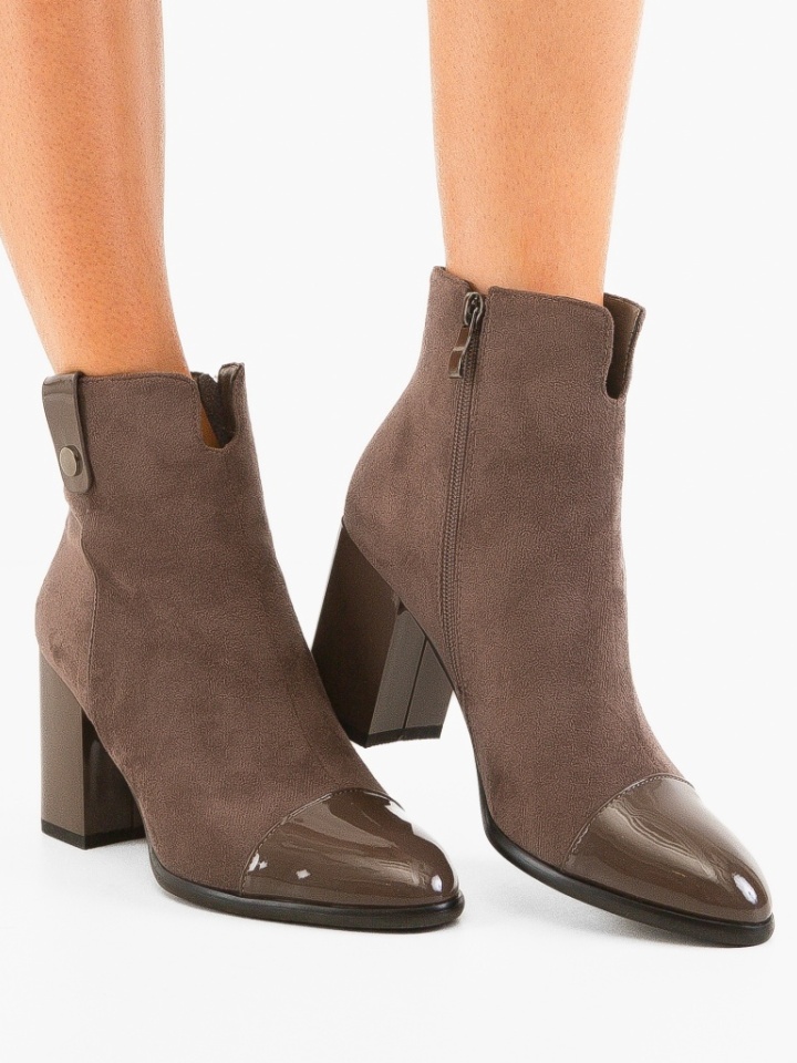 Botine dama Duncan Gri