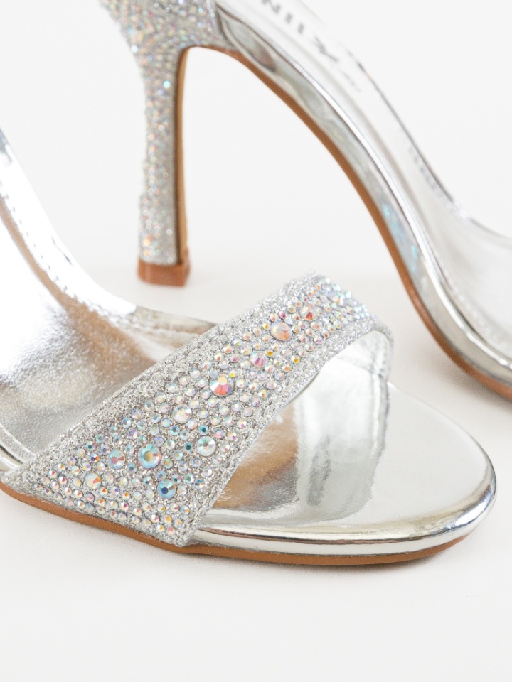 Sandale cu toc Bryn Albe