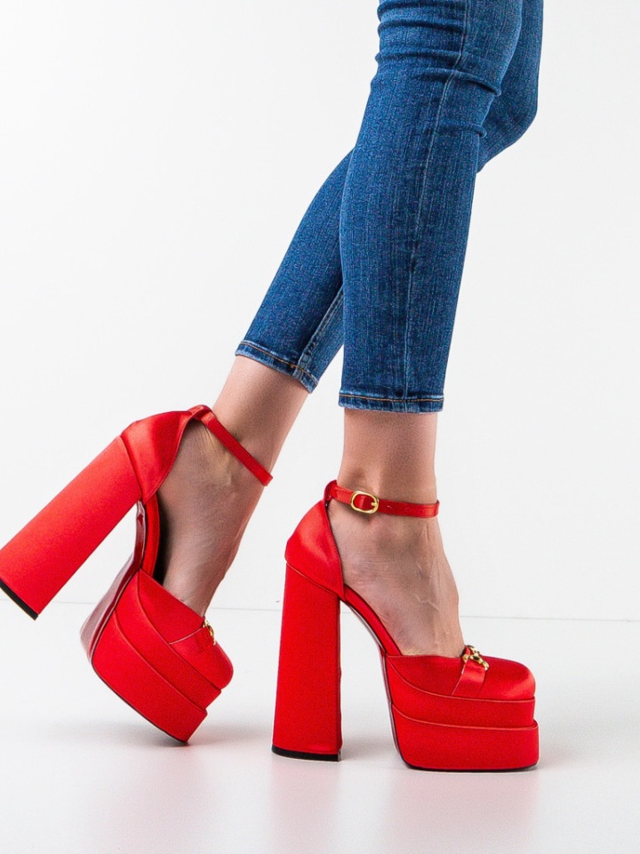 Pantofi dama Versoma Rosii 2