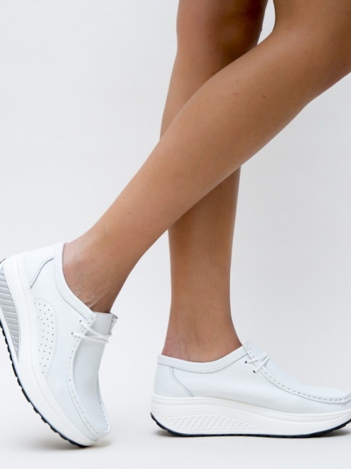 Pantofi Casual Roly Alb 2