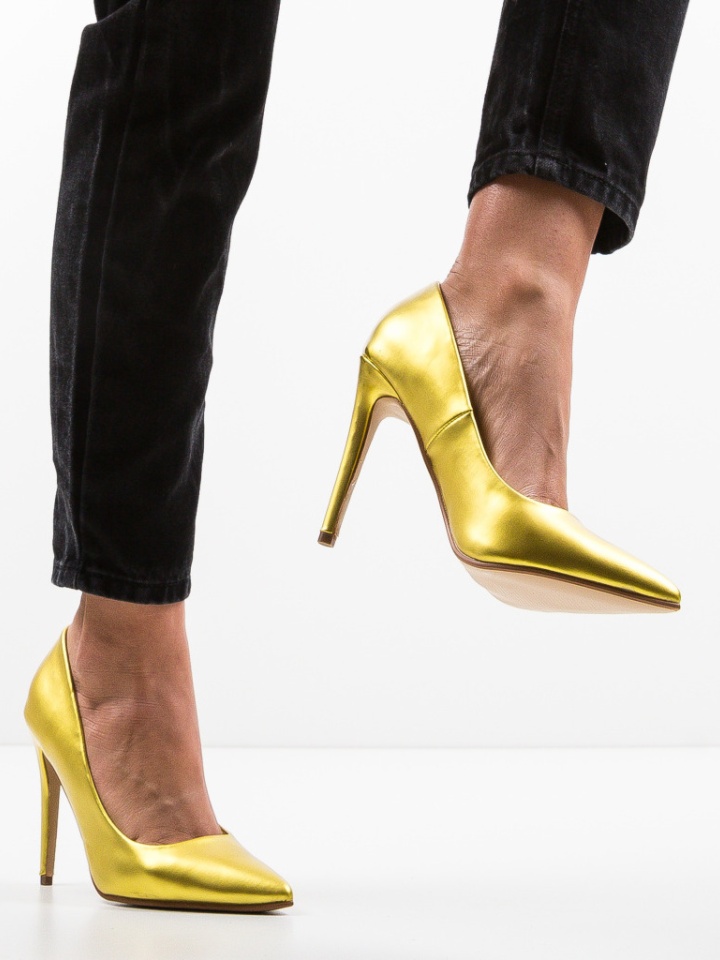 Pantofi Kaci Galbeni