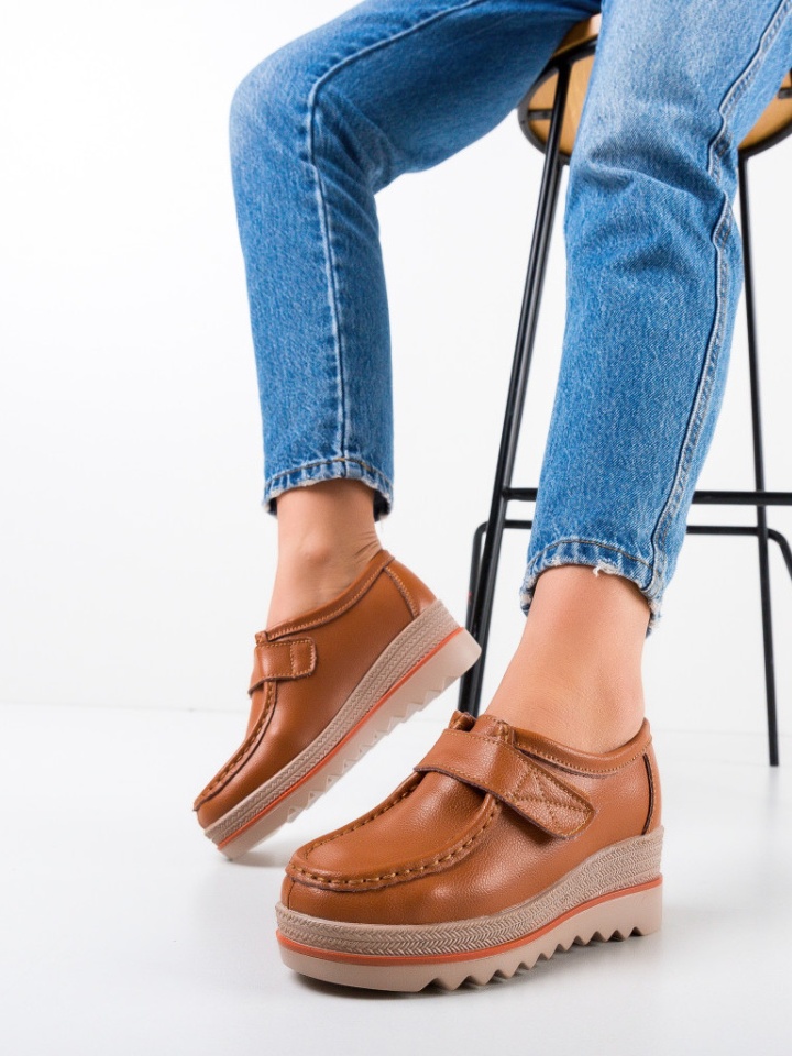 Pantofi Casual Straif Bej 2