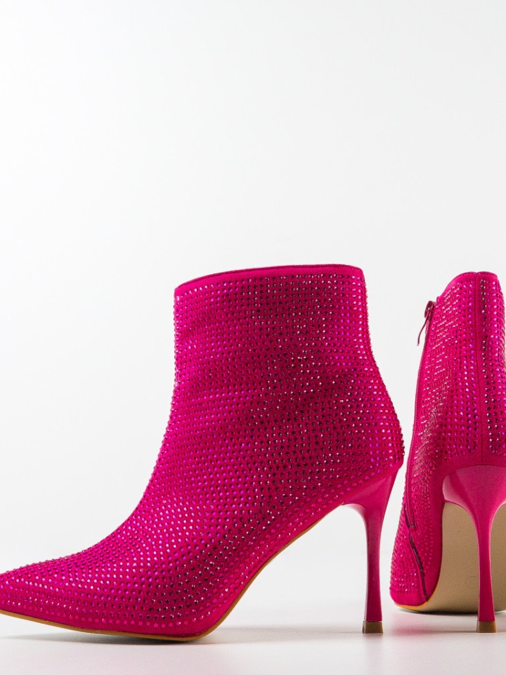 Botine dama Zayne Fuchsia