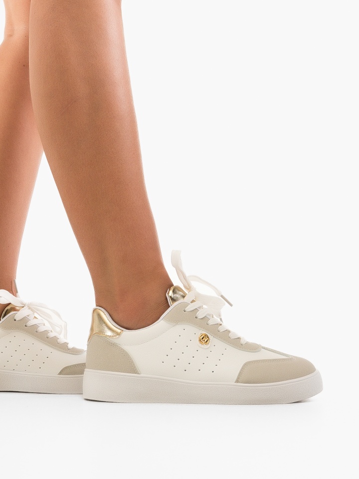 Pantofi Sport Rosa Argintii