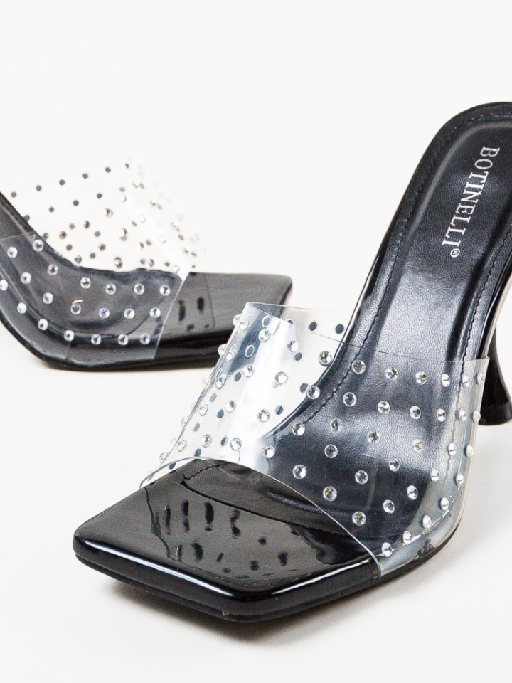 Saboti cu toc Zara Roz