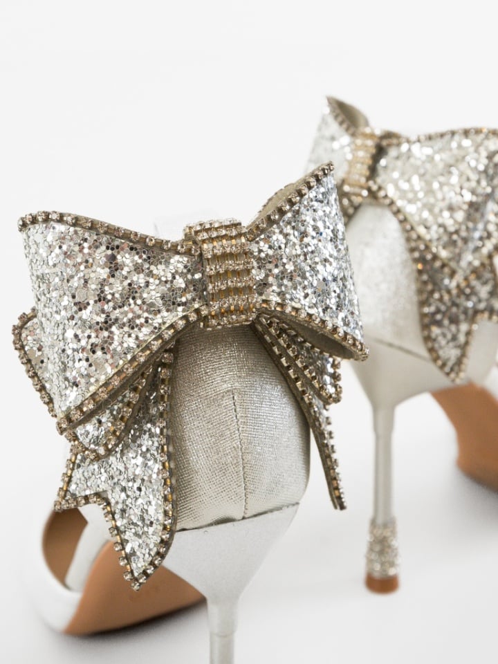 Pantofi cu toc Ozkale Argintii