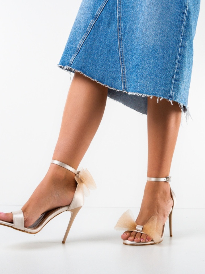 Sandale dama Padasa Bej